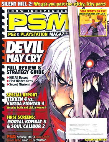 PSM Issue 051 November 2001 (Volume 5 Number 11)
