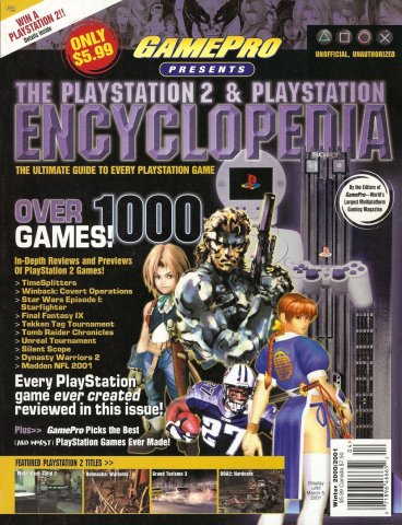 GamePro Presents The PlayStation 2 & PlayStation Encyclopedia (Winter 2000/2001)