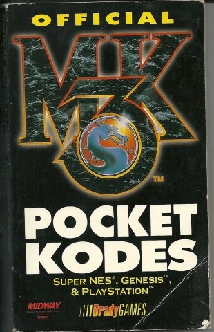 Mortal Kombat 3 Official Pocket Kodes