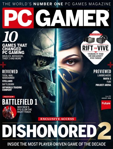 PC Gamer Issue 281 August 2016