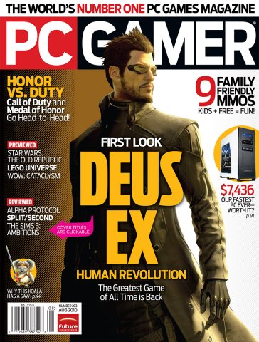 PC Gamer Issue 203 August 2010