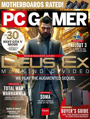 PC Gamer Issue 273 Holiday 2015