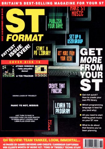 ST Format Issue 016 Nov 1990