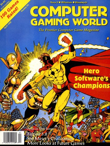 Computer Gaming World Issue 093 April 1992