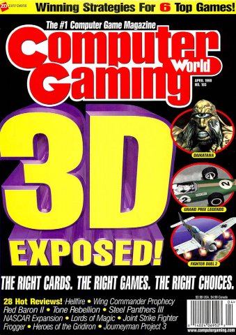 Computer Gaming World Issue 165 April 1998