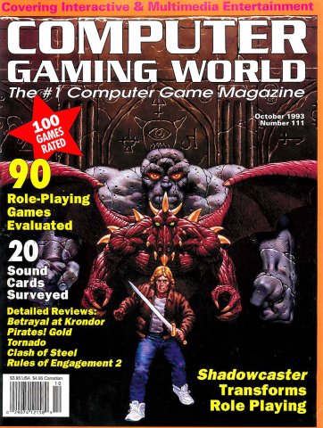 Computer Gaming World Issue 111 October 1993