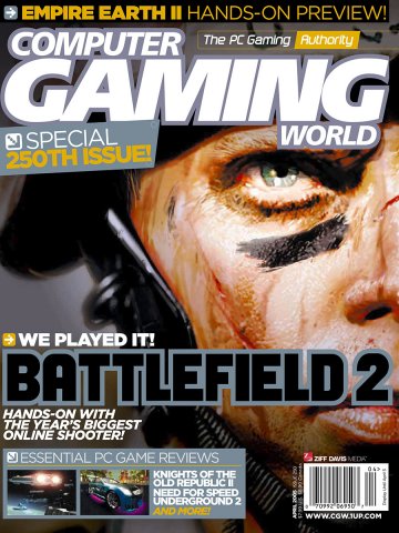 Computer Gaming World Issue 250 April 2005
