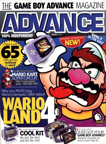 Advance Issue 01 Xmas 2001