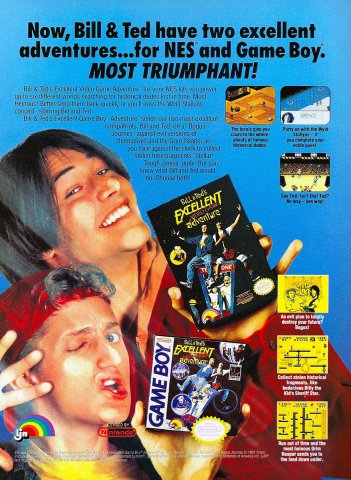 Bill & Ted's Excellent Video Game Adventure (1991)
