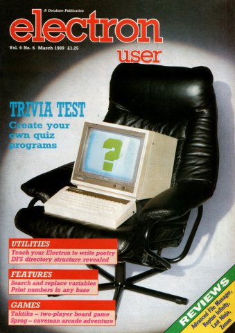 Electron User Issue 066 March 1989