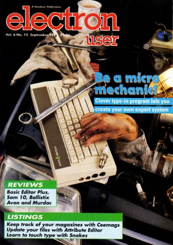 Electron User Issue 072 September 1989