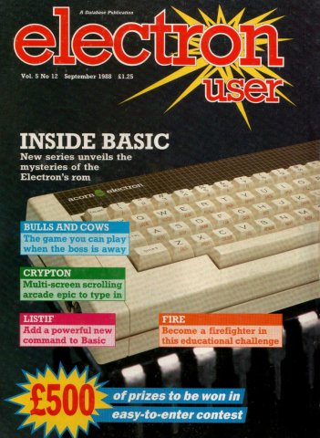 Electron User Issue 060 September 1988