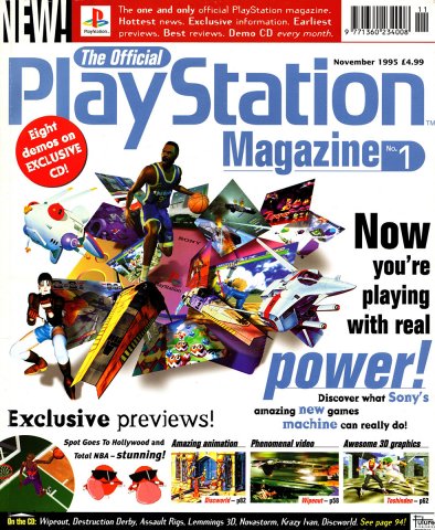 Official UK PlayStation Magazine Issue 001 (November 1995)