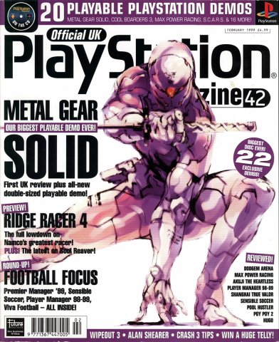 Official UK PlayStation Magazine Issue 042 (February 1999)