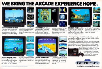 Sega arcade multi Ad (1990)