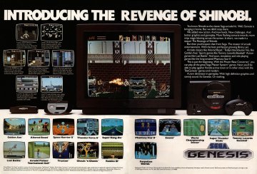 Revenge Of Shinobi, The (multi-ad) (1990)