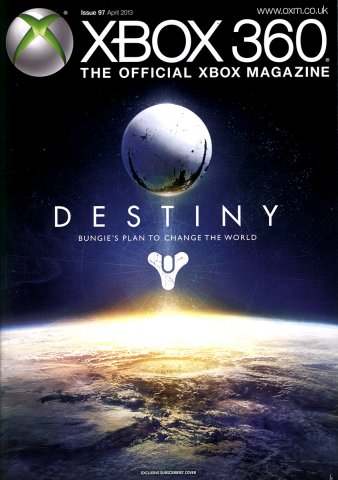 XBOX 360 The Official Magazine Issue 097 April 2013 subscriber's cover