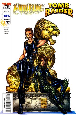 Witchblade Tomb Raider (cover a) (December 1998)