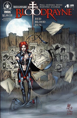 BloodRayne: Red Blood Run 01 (cover b) (June 2007)