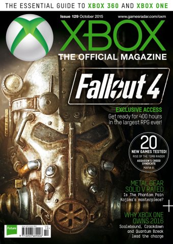 XBOX The Official Magazine Issue 129 October 2015