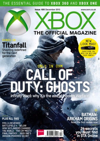 XBOX The Official Magazine Issue 105 December 2013