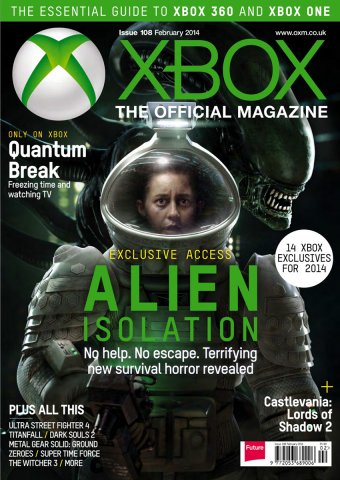 XBOX The Official Magazine Issue 108 February 2014