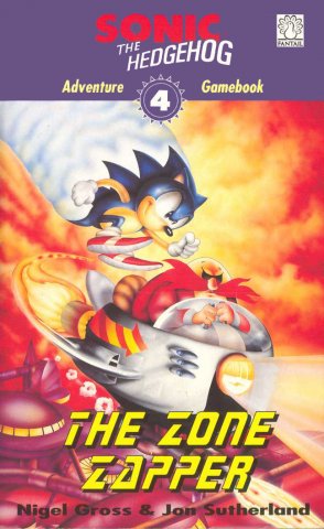 Sonic The Hedgehog: Adventure Gamebook 4 - The Zone Zapper (1994)