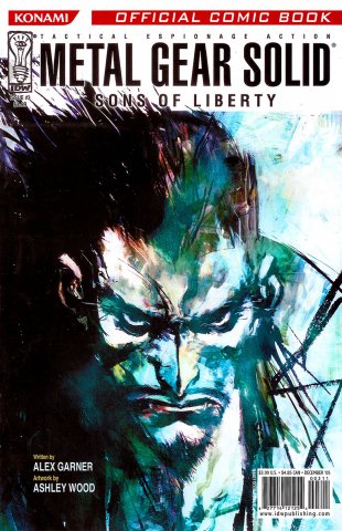 Metal Gear Solid: Sons Of Liberty Issue 03 (cover b) (December 2005)