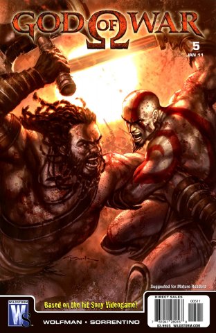 God Of War Issue 05 (January 2011)