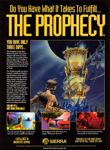 Prophecy, The