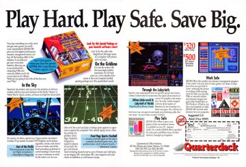 QEMM-386 Game Pack (Aces of the Pacific, Front Page Sports: Football, Ultima Underworld II: Labyrinth of Worlds)