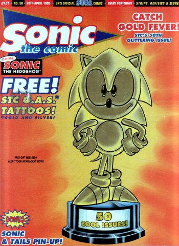 Sonic the Comic 050 (April 28, 1995)