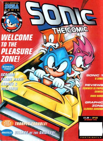 Sonic The Comic 085 (August 30, 1996)