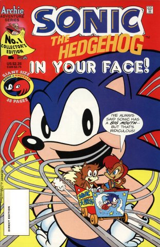 Sonic The Hedgehog: In Your Face (January 1995)