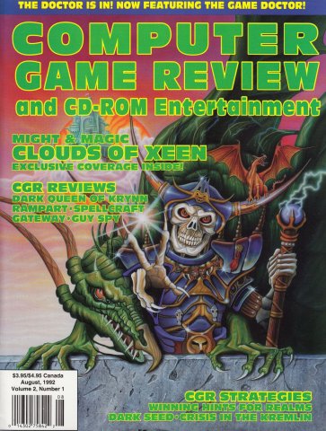 Computer Game Review Issue 13 (August 1992)