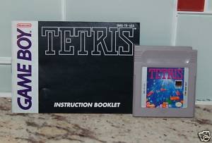 Tetris Gameboy with manual