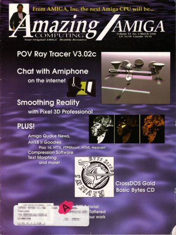 Amazing Computing Issue 141 Vol. 13 No. 03 (March 1998)