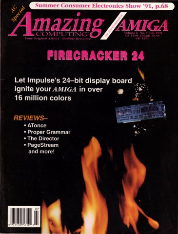 Amazing Computing Issue 064 Vol 06 No. 07 (July 1991)