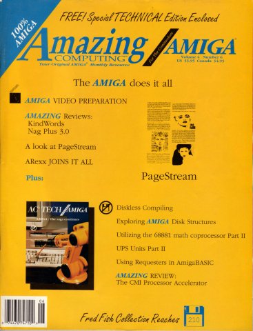 Amazing Computing Issue 039 Vol. 04 No. 06 (June 1989)