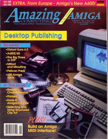 Amazing Computing Issue 074 Vol. 07 No. 05 (May 1992)