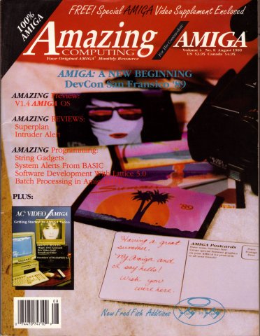 Amazing Computing Issue 041 Vol. 04 No. 08 (August 1989)