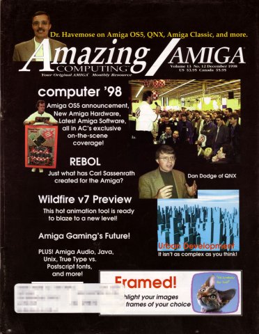 Amazing Computing Issue 150 Vol. 13 No. 12 (December 1998)