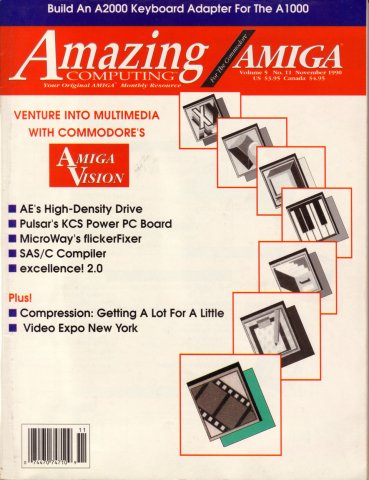 Amazing Computing Issue 056 Vol. 05 No. 11 (November 1990)