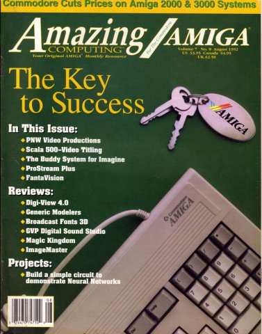 Amazing Computing Issue 077 Vol. 07 No. 08 (August 1992)