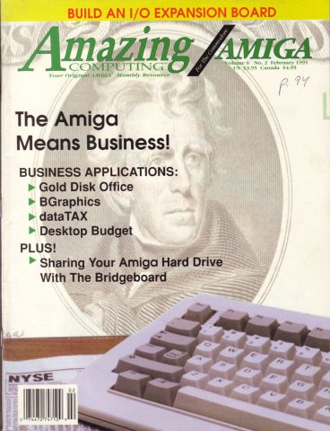 Amazing Computing Issue 059 Vol. 06 No. 02 (February 1991)