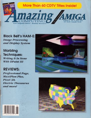 Amazing Computing Issue 063 Vol. 06 No. 06 (June 1991)