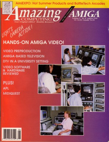 Amazing Computing Issue 053 Vol. 05 No. 08 (August 1990)