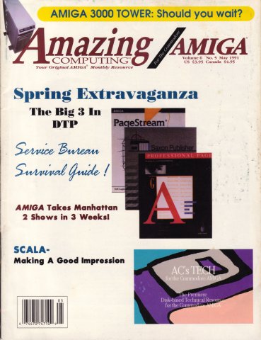 Amazing Computing Issue 062 Vol. 06 No. 05 (May 1991)