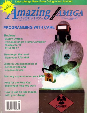 Amazing Computing Issue 070 Vol. 07 No. 01 (January 1992)