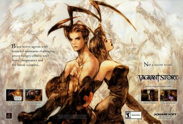 Vagrant Story Ad spread